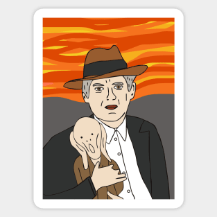 Edvard Munch Sticker